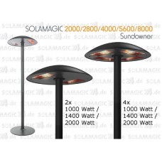 Infrarotstrahler Solamagic Sundowner Standgerät